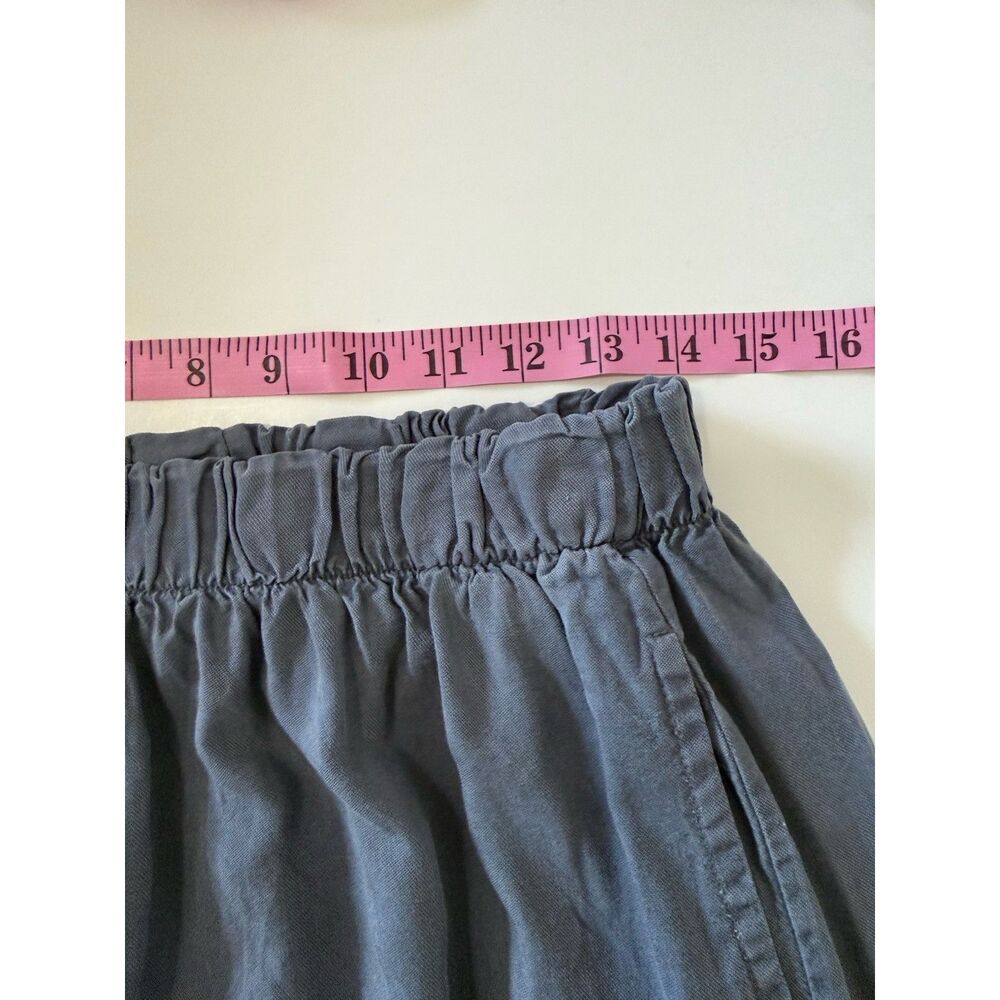 Bryn Walker 100% Tencel Flood Pant Wide Leg Pocket Lagenlook Boho Chic Beach Med - Picture 12 of 15